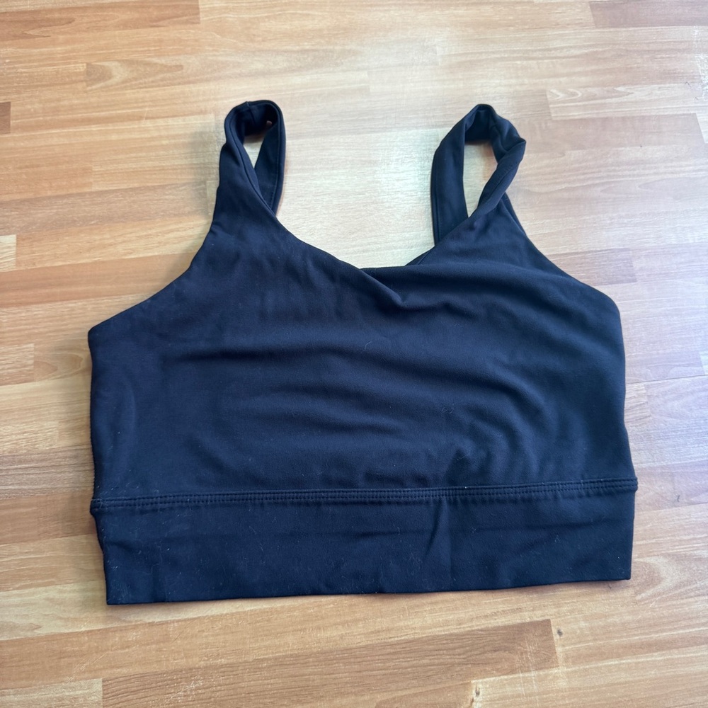 Nike sports bra black size small